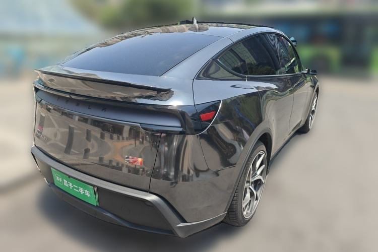 Used Tesla Model Y 2025 Long-Range All-Wheel Drive First Edition Rear Right 45 Deg