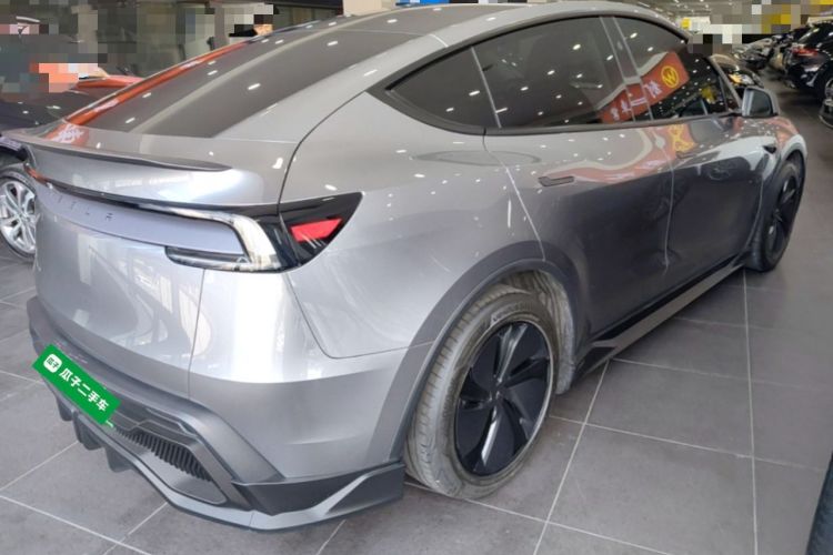 Used Tesla Model Y 2025 Long-Range All-Wheel Drive First Edition Rear Right 45 Deg