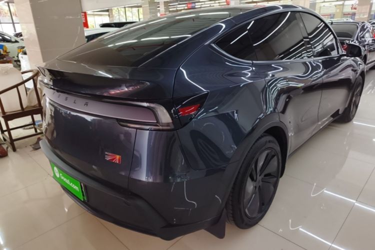 Used Tesla Model Y 2025 Long-Range All-Wheel Drive First Edition Rear Right 45 Deg