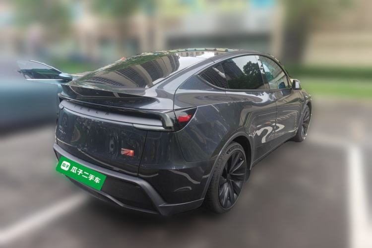 Used Tesla Model Y 2025 Long-Range All-Wheel Drive First Edition Rear Right 45 Deg