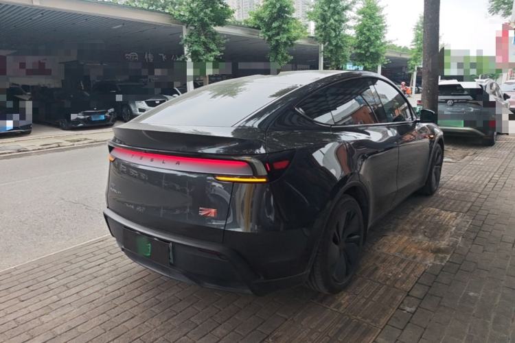 Used Tesla Model Y 2025 Long-Range All-Wheel Drive First Edition Rear Right 45 Deg