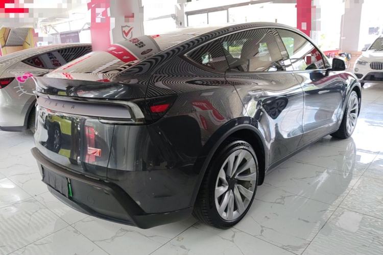 Used Tesla Model Y 2025 Long-Range All-Wheel Drive First Edition Rear Right 45 Deg