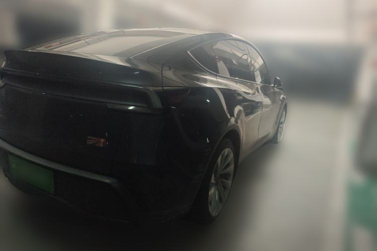 Used Tesla Model Y 2025 Long-Range All-Wheel Drive First Edition Rear Right 45 Deg