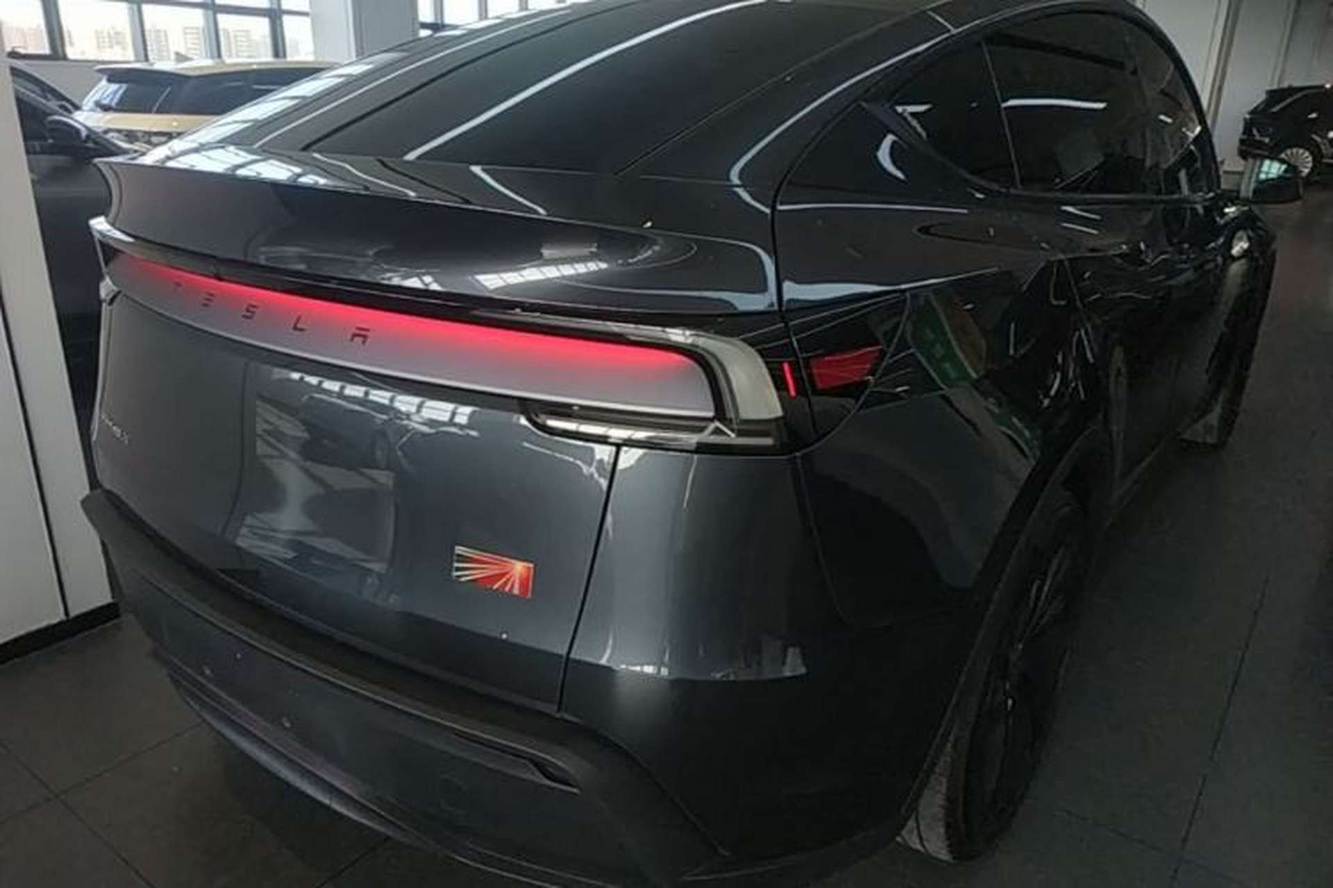Used Tesla Model Y 2025 Rear-Wheel Drive First Edition Rear Right 45 Deg