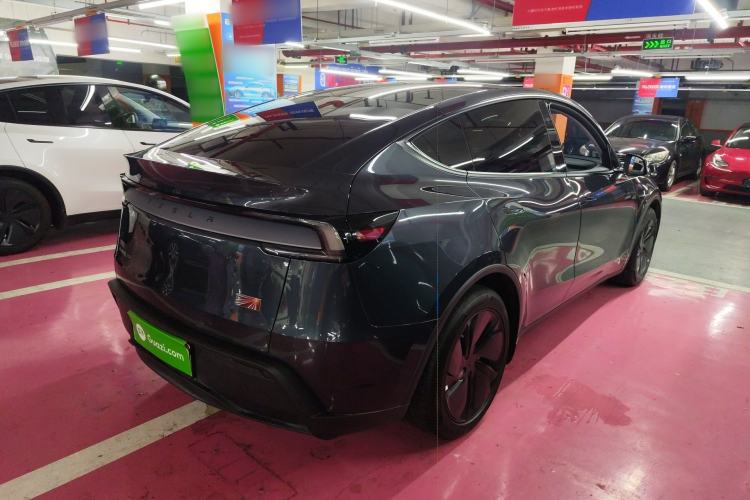 Used Tesla Model Y 2025 Long-Range All-Wheel Drive First Edition Rear Right 45 Deg