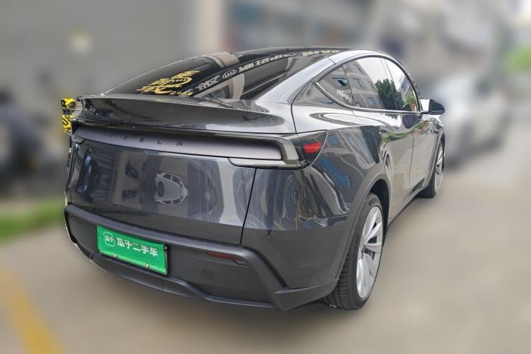 Used Tesla Model Y 2025 Long-Range All-Wheel Drive First Edition Rear Right 45 Deg