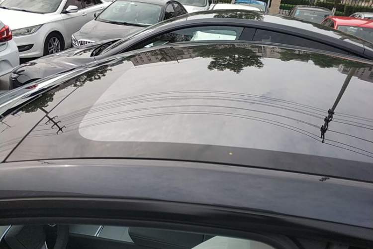 Used Tesla Model Y 2025 Long-Range All-Wheel-Drive Version Roof