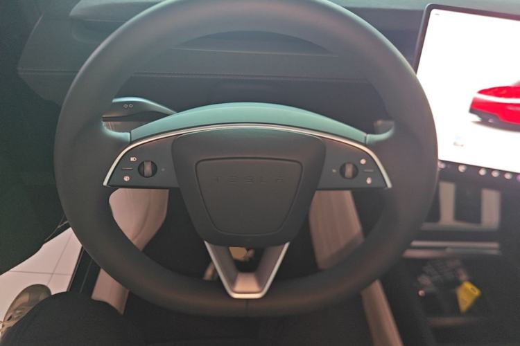 Used Tesla Model Y 2025 Long-Range All-Wheel Drive First Edition Steering Wheel