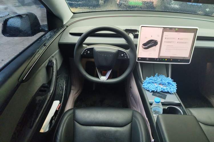 Used Tesla Model Y 2025 Rear-Wheel-Drive Version Steering Wheel