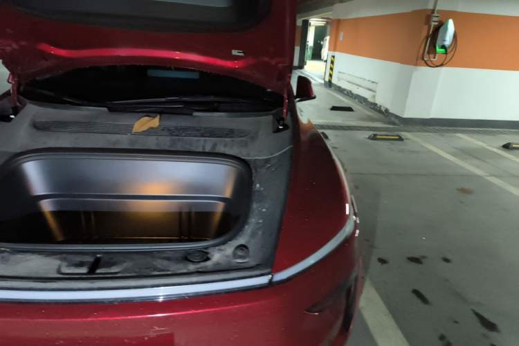 Used Tesla Model Y 2025 Long-Range All-Wheel-Drive Version Engine Bay Left