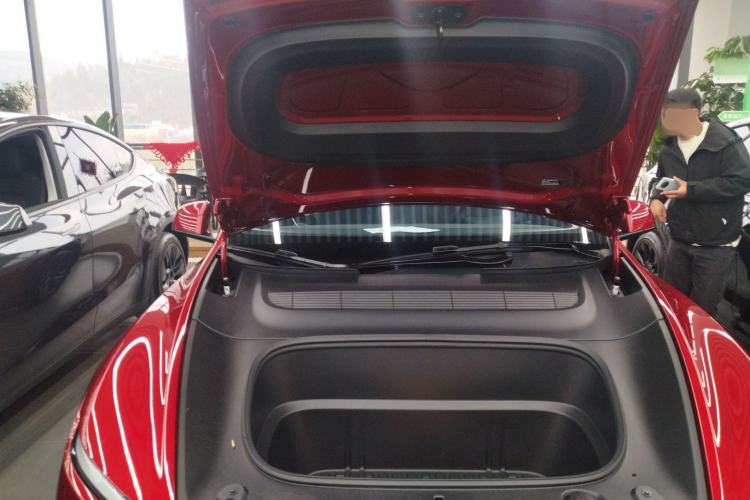 Used Tesla Model Y 2025 Long-Range All-Wheel-Drive Version Engine Bay