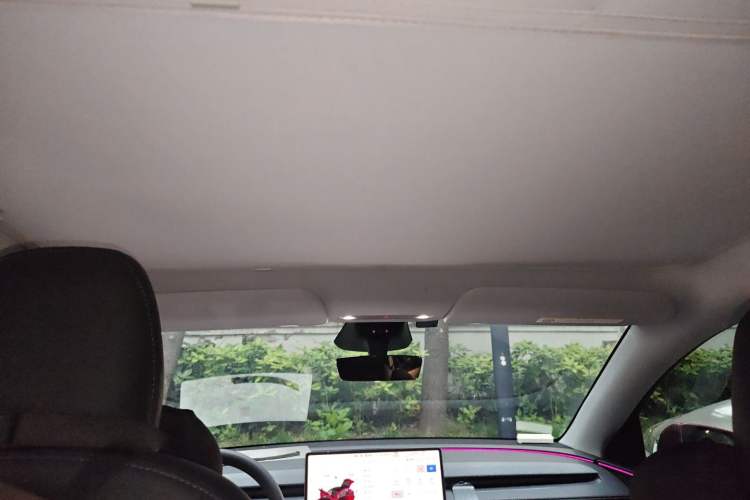 Used Tesla Model Y 2025 Rear-Wheel-Drive Version Headliner