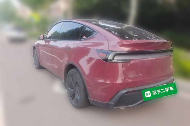 Used Tesla Model Y 2025 Long-Range All-Wheel Drive First Edition Rear Left 45 Deg