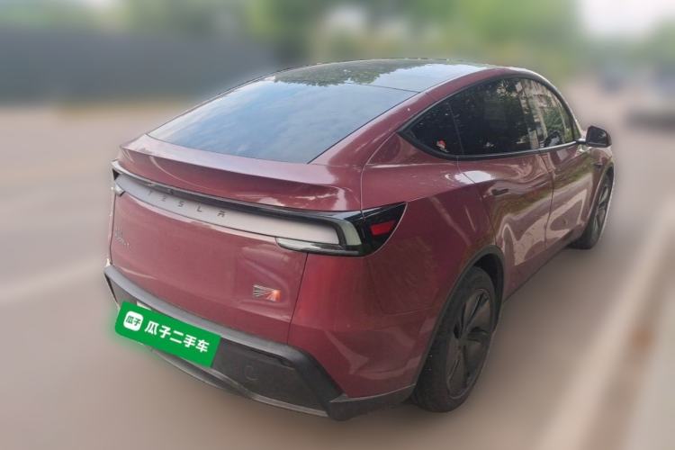 Used Tesla Model Y 2025 Long-Range All-Wheel Drive First Edition Rear Right 45 Deg