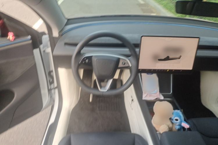 Used Tesla Model Y 2025 Long-Range All-Wheel Drive First Edition Steering Wheel
