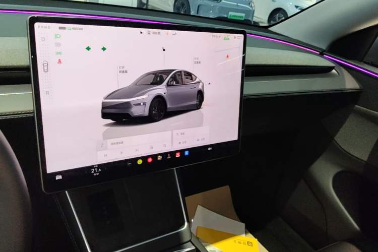 Used Tesla Model Y 2025 Rear-Wheel-Drive Version Audio And AC Panel