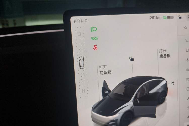 Used Tesla Model Y 2025 Updated Version Long-Range All-Wheel Drive Gear Lever