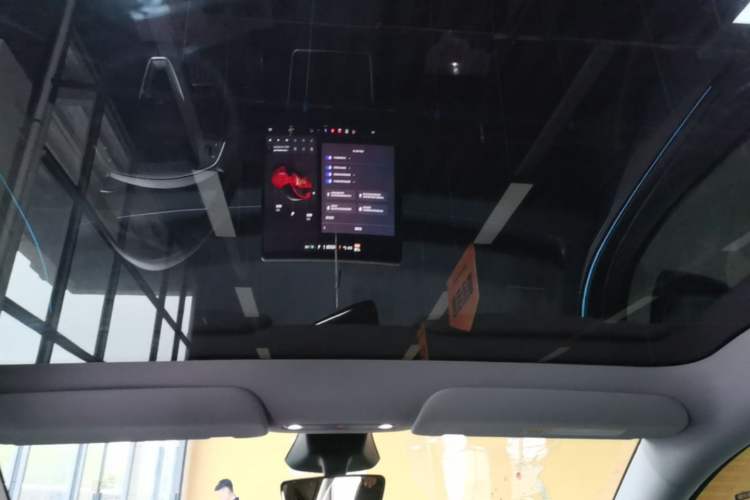 Used Tesla Model Y 2025 Long-Range All-Wheel Drive First Edition Headliner