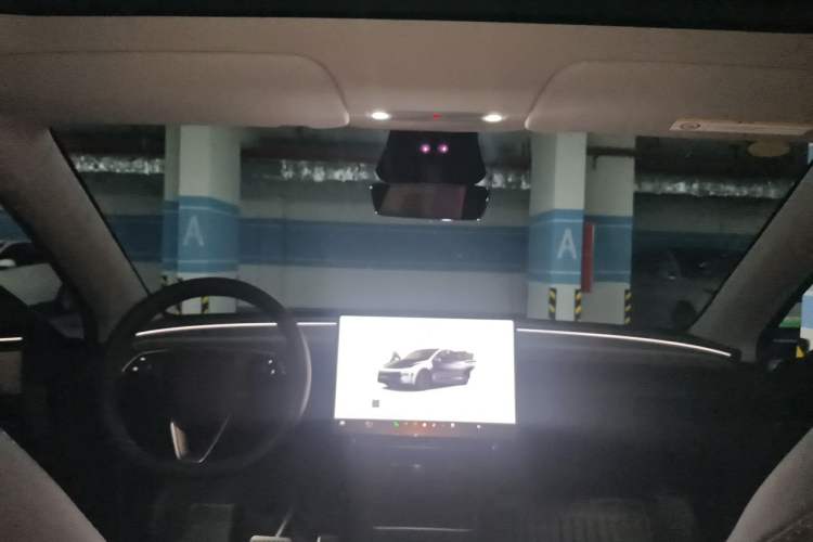 Used Tesla Model Y 2025 Updated Version Long-Range All-Wheel Drive Headliner