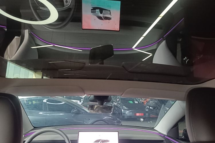 Used Tesla Model Y 2025 Rear-Wheel-Drive Version Headliner
