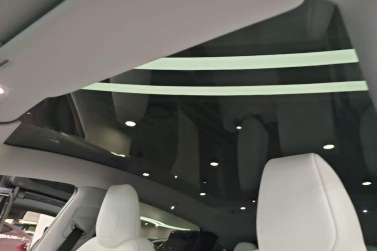 Used Tesla Model Y 2025 Long-Range All-Wheel-Drive Version Headliner