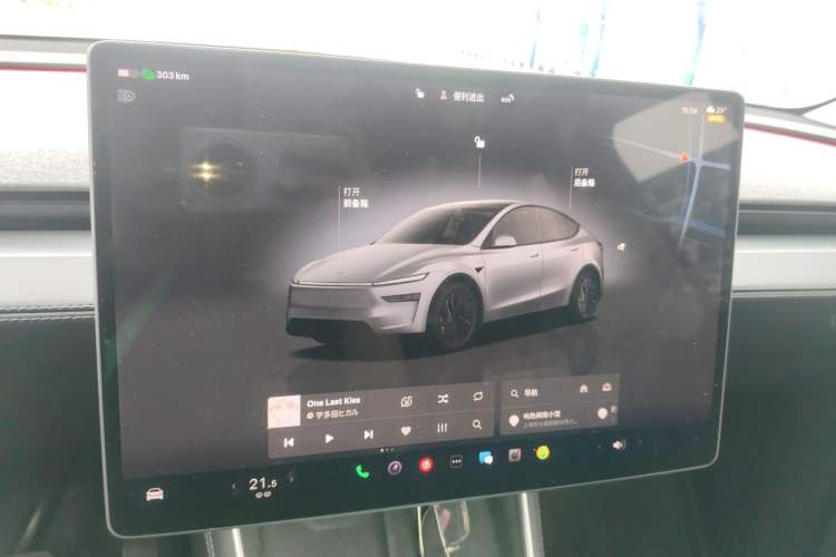 Used Tesla Model Y 2025 Updated Version Long-Range All-Wheel Drive Instrument Cluster