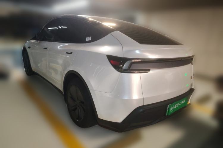 Used Tesla Model Y 2025 Long-Range All-Wheel Drive First Edition Rear Left 45 Deg