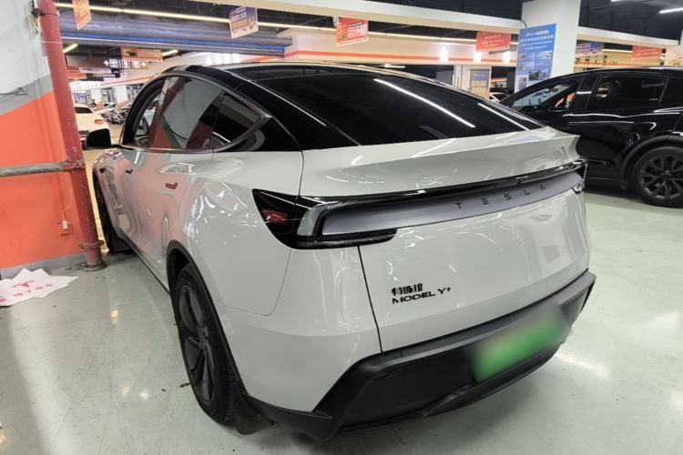 Used Tesla Model Y 2025 Long-Range All-Wheel Drive First Edition Rear Left 45 Deg