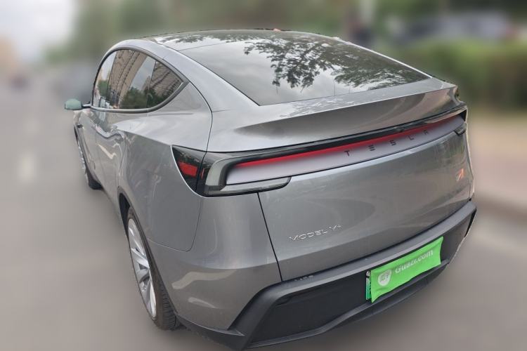 Used Tesla Model Y 2025 Long-Range All-Wheel Drive First Edition Rear Left 45 Deg