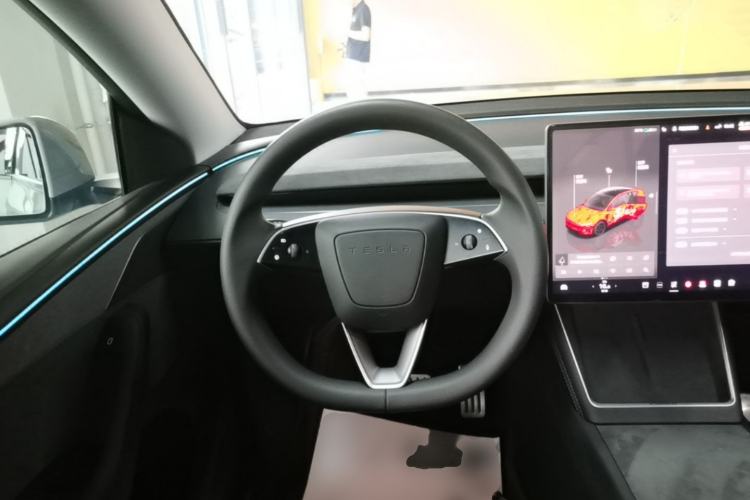 Used Tesla Model Y 2025 Long-Range All-Wheel Drive First Edition Steering Wheel