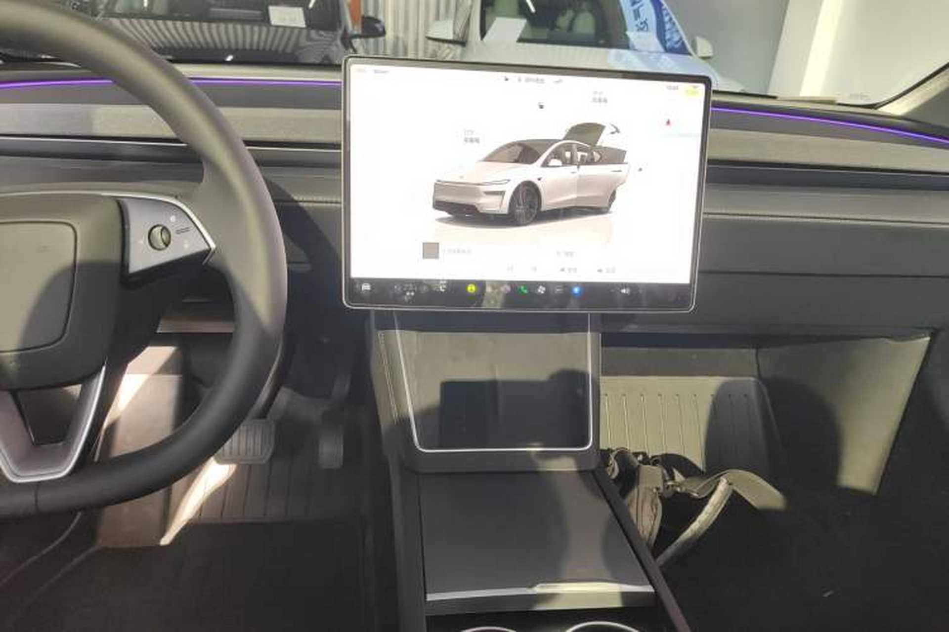 Used Tesla Model Y 2025 Rear-Wheel-Drive Version Audio And AC Panel