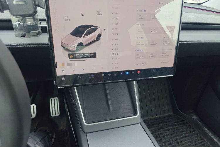 Used Tesla Model Y 2025 Rear-Wheel Drive First Edition Audio And AC Panel