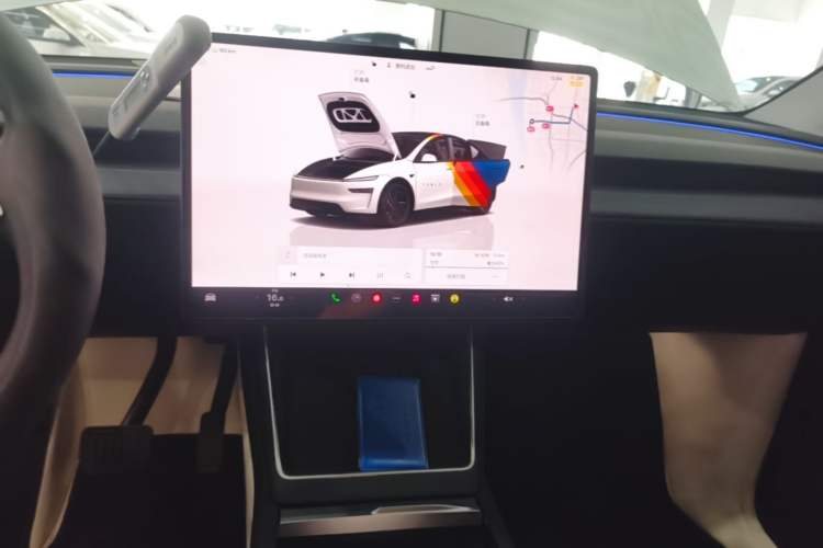 Used Tesla Model Y 2025 Rear-Wheel-Drive Version Audio And AC Panel