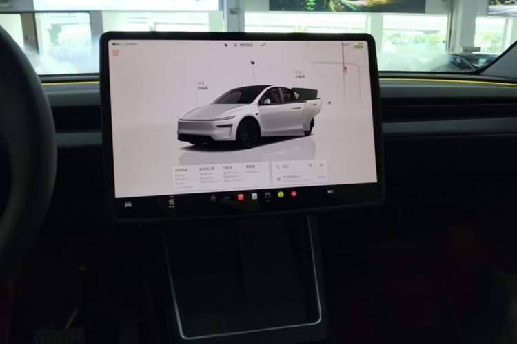 Used Tesla Model Y 2025 Updated Version Long-Range All-Wheel Drive Audio And AC Panel