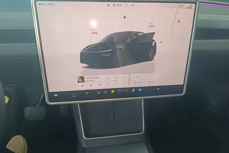 Used Tesla Model Y 2025 Rear-Wheel-Drive Version Audio And AC Panel