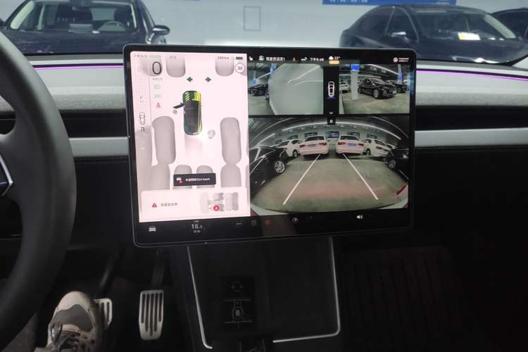 Used Tesla Model Y 2025 Rear-Wheel-Drive Version Audio And AC Panel