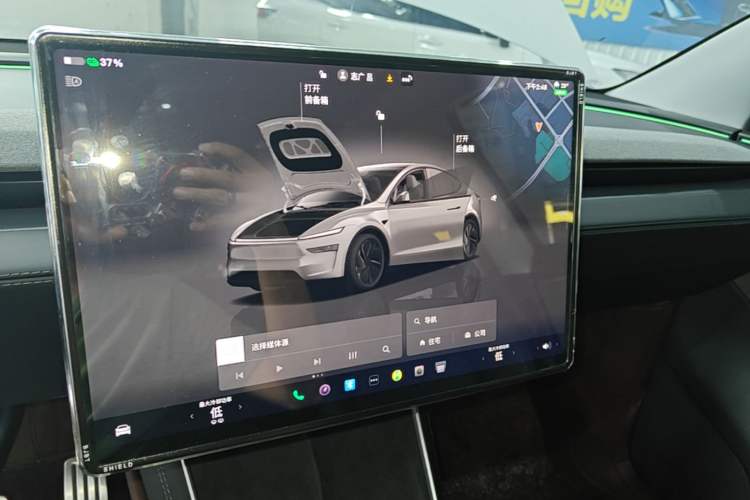 Used Tesla Model Y 2025 Rear-Wheel-Drive Version Audio And AC Panel