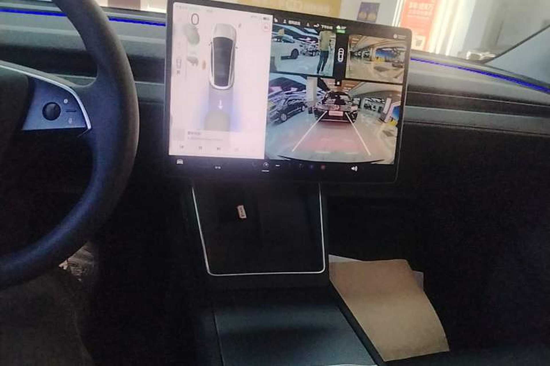 Used Tesla Model Y 2025 Rear-Wheel-Drive Version Audio And AC Panel