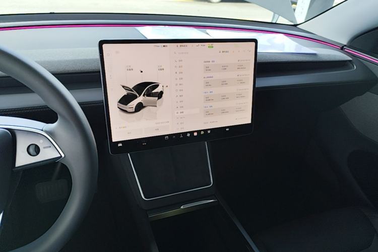 Used Tesla Model Y 2025 Rear-Wheel-Drive Version Center Console
