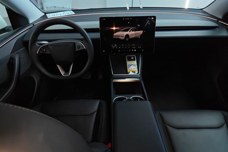 Used Tesla Model Y 2025 Long-Range All-Wheel-Drive Version Center Console