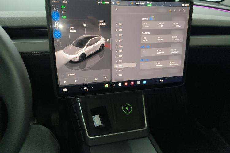 Used Tesla Model Y 2025 Rear-Wheel-Drive Version Center Console