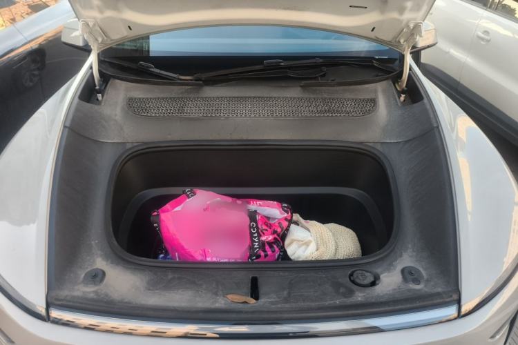 Used Tesla Model Y 2025 Rear-Wheel Drive First Edition Engine Bay