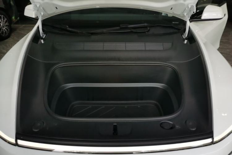 Used Tesla Model Y 2025 Rear-Wheel Drive First Edition Engine Bay