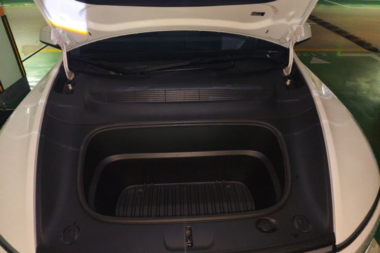 Used Tesla Model Y 2025 Updated Version Long-Range All-Wheel Drive Engine Bay