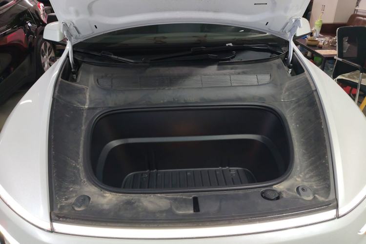 Used Tesla Model Y 2025 Rear-Wheel Drive First Edition Engine Bay