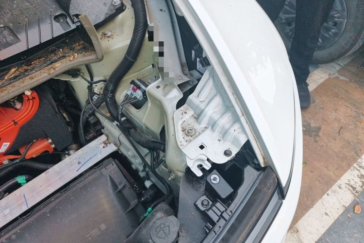 Used Tesla Model Y 2025 Rear-Wheel-Drive Version Engine Bay Left