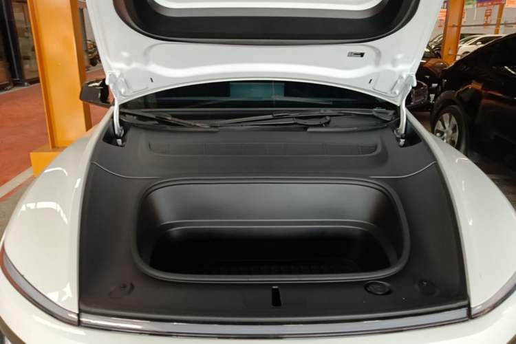 Used Tesla Model Y 2025 Updated Version Long-Range All-Wheel Drive Engine Bay