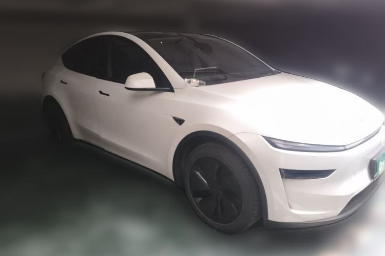 Used Tesla Model Y 2025 Updated Version Long-Range All-Wheel Drive Front Right 45 Deg