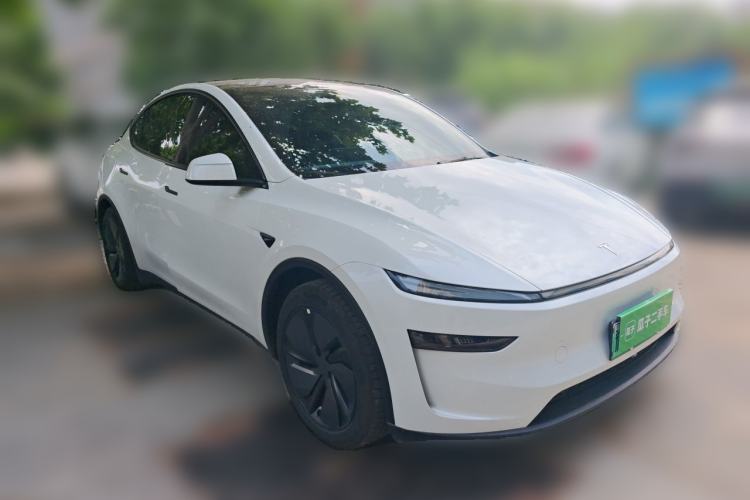 Used Tesla Model Y 2025 Updated Version Long-Range All-Wheel Drive Front Right 45 Deg