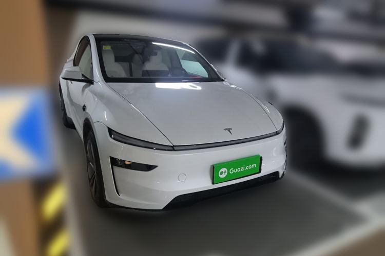 Used Tesla Model Y 2025 Updated Version Long-Range All-Wheel Drive Front Right 45 Deg